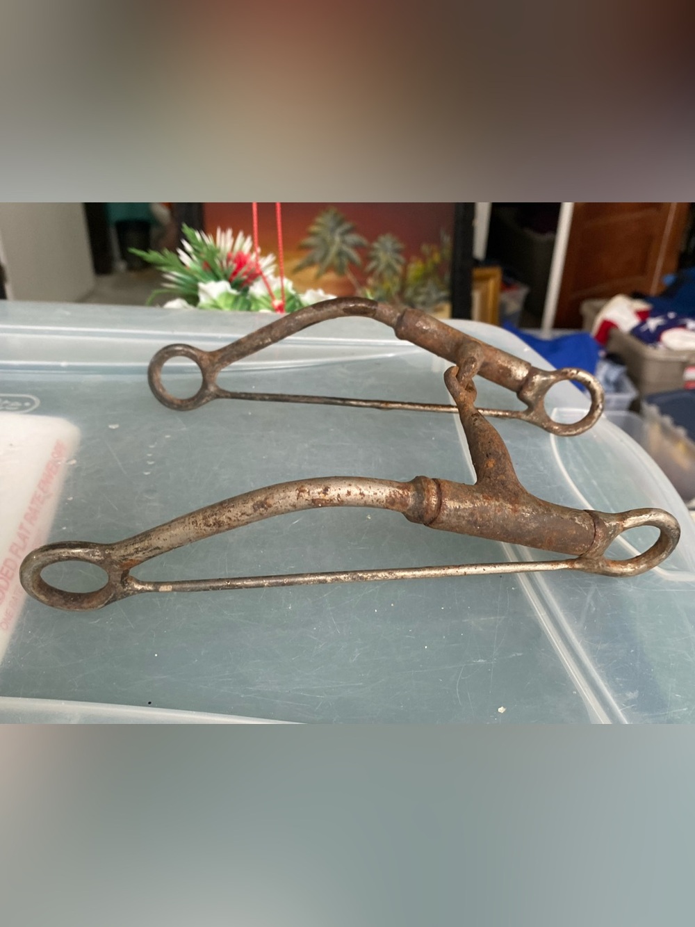 Long Shank Snaffle  Horse Bit for Western Saddle Riding 5” Mouth